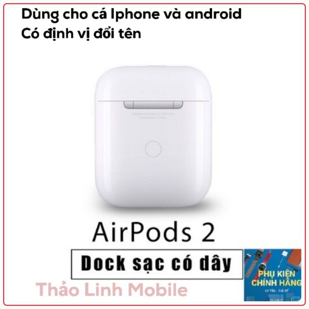 Tai nghe bluetooth 💕Cao Cấp💕 định vị Đổi tên dùng cho IOS và Androi ( bảo hành 12 tháng )