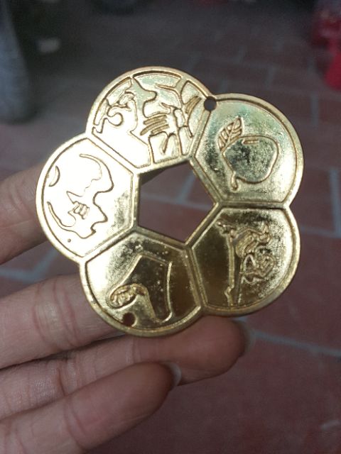 Đồng Hoa Mai Kim Tiền Loại To ĐK 6cm (sỉ 9k) | BigBuy360 - bigbuy360.vn