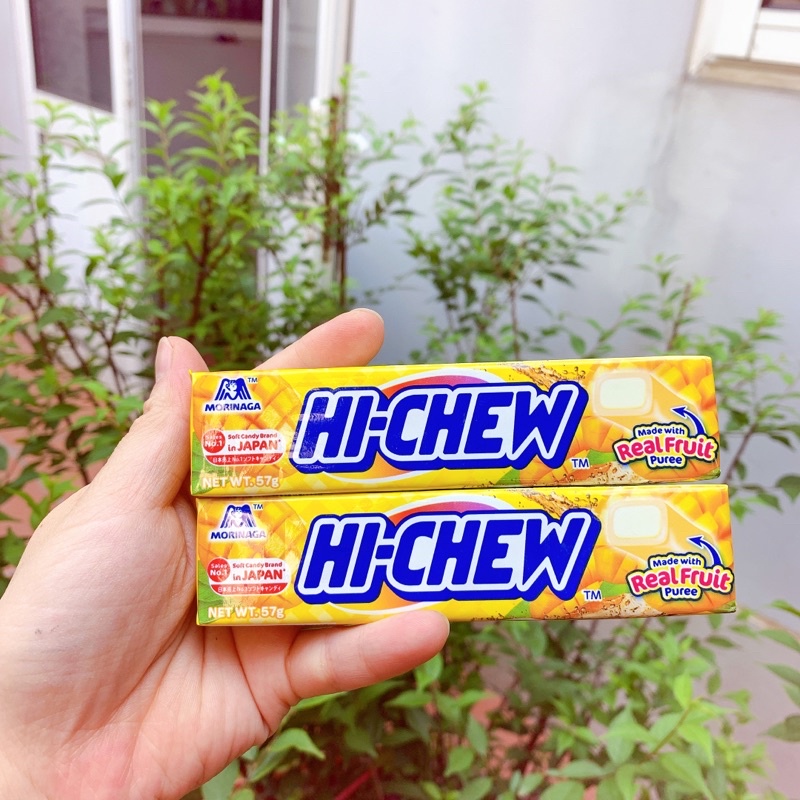 Combo 2 thanh kẹo dẻo Hi-Chew vị xoài 57g/thanh