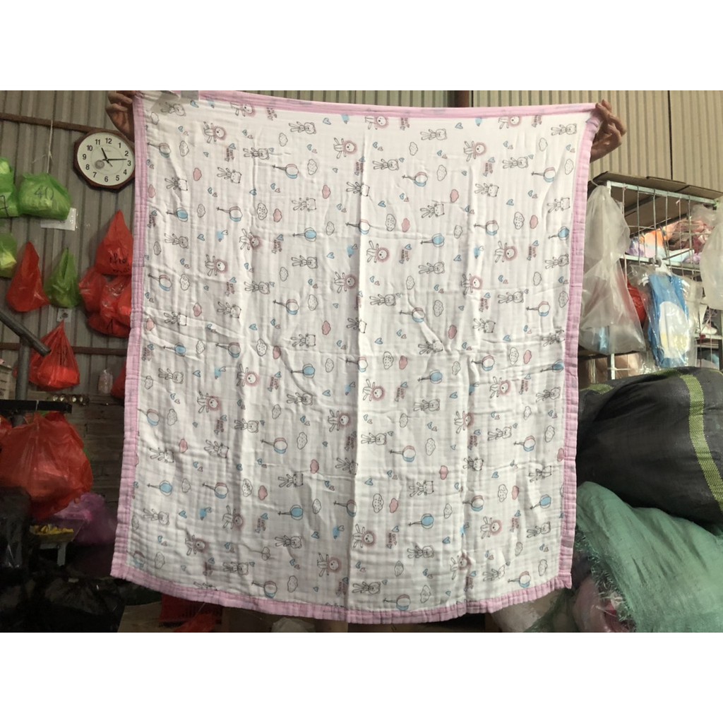 [Sale] Chăn sợi tre Aden 4 lớp kích thước 110 x 120cm