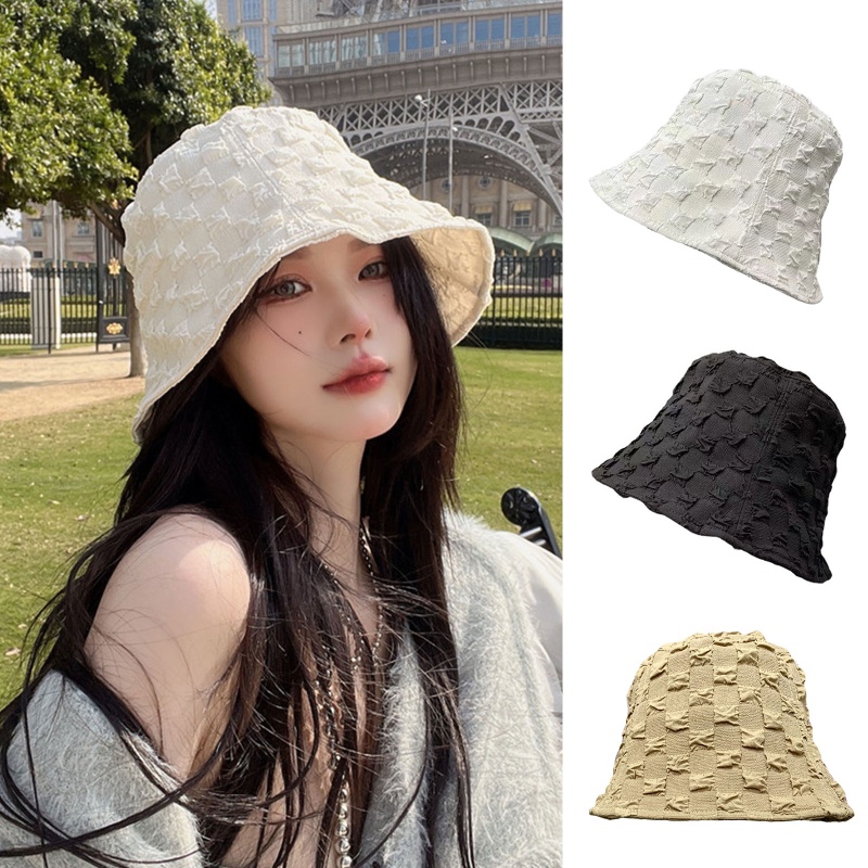Nón Tai Bèo Cotton Mềm Thoáng Khí Cho Nữ