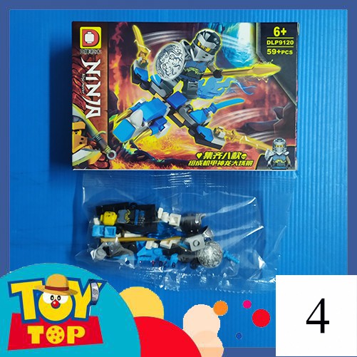 [Một hộp] Non - lego minifigures Ninjago season 13 xếp hình ninja suit đẹp DLP 9120