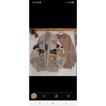 Áo len họa tiết 59k chốt trên live