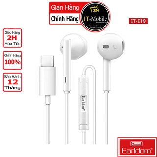 Tai Nghe Chân Type C Earldom E19 , bass sâu ,chống ồn