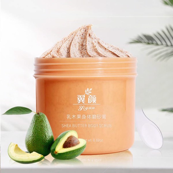 🥑 Kem Tẩy Tế Bào Chết Body Yiyan Bioaqua Từ Bơ Tươi, Hạt Óc Chó, Vitamin E Dưỡng Da Trắng Sáng Hũ 100gr -Y210 | BigBuy360 - bigbuy360.vn