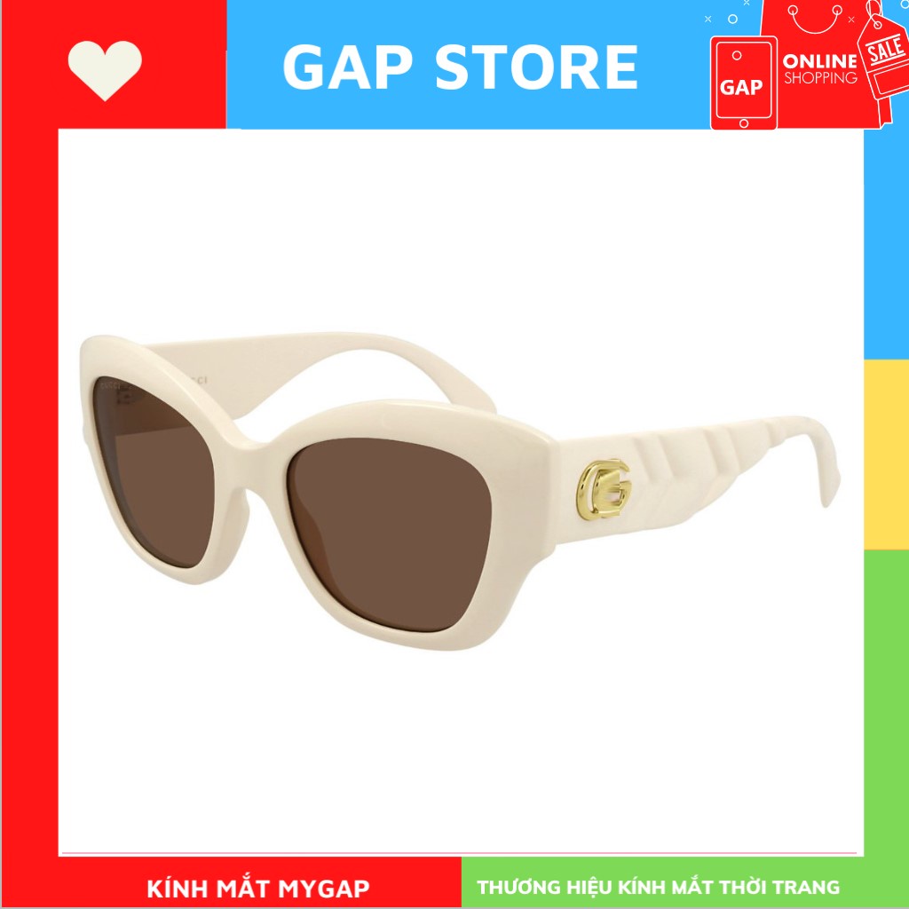 Kính mát nữ MYGAP chống UV400, thiết kế mắt vuông dễ đeo, màu sắc thời trang 6161