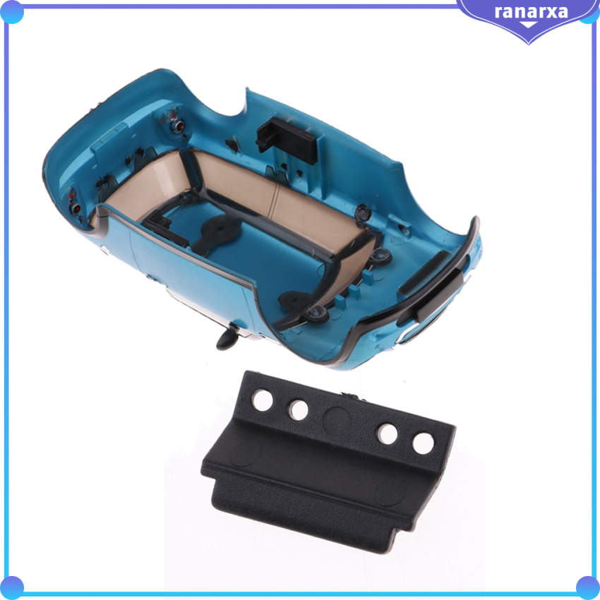 1: 28 RC Vỏ Thân Xe Điện DIY Phụ Kiện Mô Phỏng Đồ Chơi Trẻ Em Quà Tặng Màu Xanh Dương