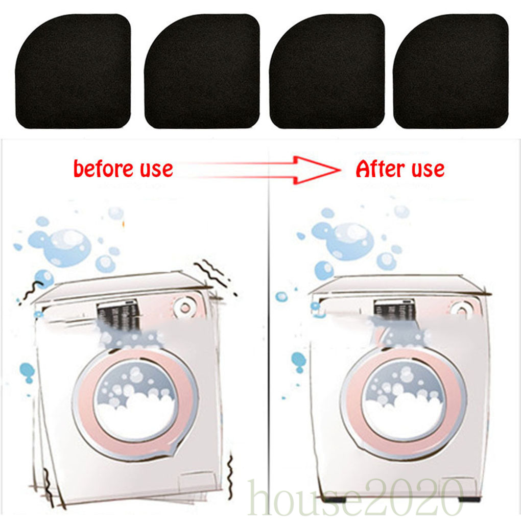 Set 4 Đệm Chống Sốc Chống Trượt Cho Máy Giặt