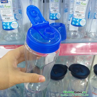 [Lock&Lock] Bình nước BISFREE 500ml có ống hút - HPP710T