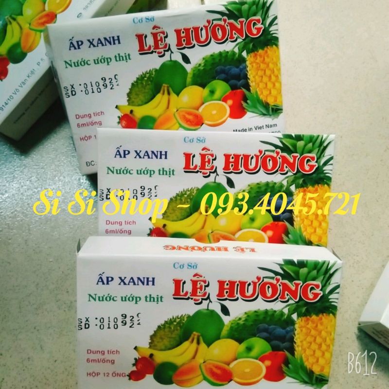 (Hộp 12 ống) Ấp xanh làm lạp xưởng, jambon