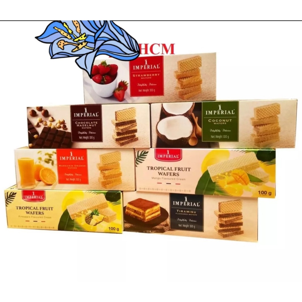 Bánh xốp kem Imperial Thái Lan 100g/hộp