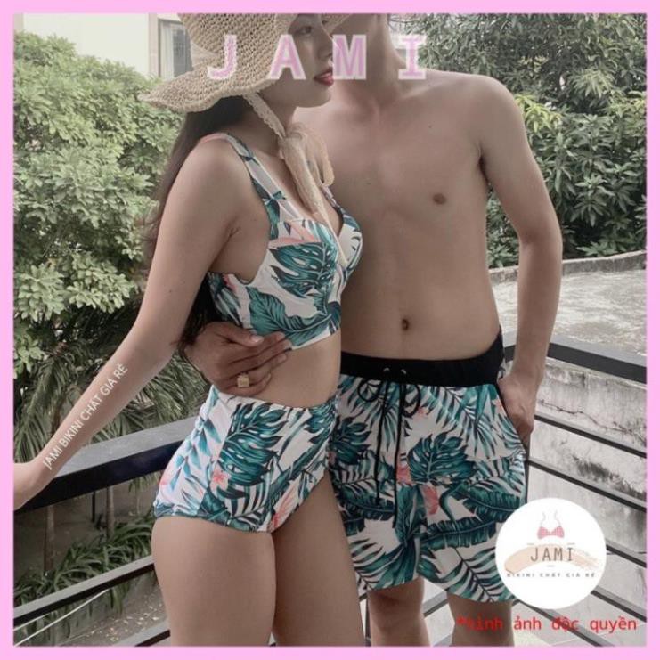 BIKINI ĐỒ BƠI NỮ quần bơi nam hoạ tiết mùa hè đi biển đồ đôi couple đi bơi Jami - cp01  ྆  ྇