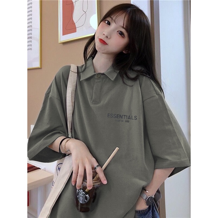 Áo polo tay ngắn FEAR OF GOD FOG Duplex ESSENTIALS