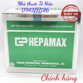 Hepamax (Chính hãng) - Giải độc gan, hạ men gan, thanh nhiệt giải độc