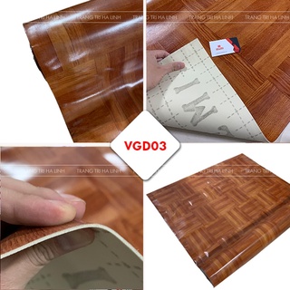 Simili loại dày vân gỗ pvc chống thấm dễ dàng lau chùi 16mm