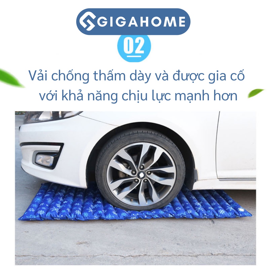 Đệm Nước Dài Thông Minh Mát Lạnh Mùa Hè GIGAHOME 190x75cm, Không Kèm Gối 7204