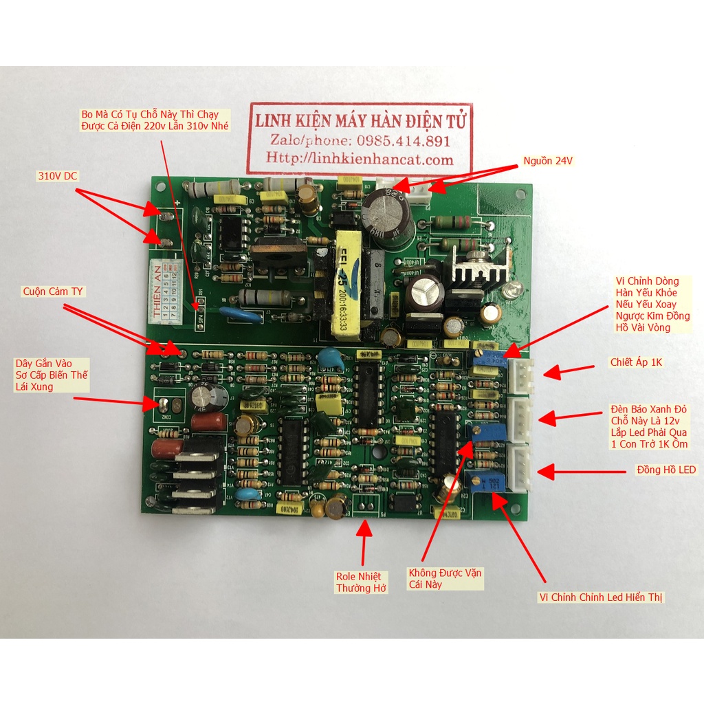 Mạch Độ IGBT Liền Nguồn 24V