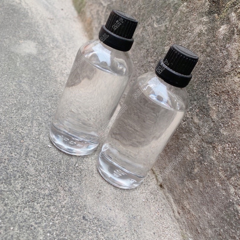 Nước xử lí gel tuýp,gel gôm chai 100ml