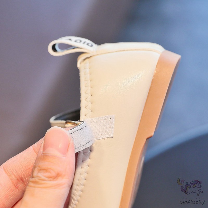 Giày Công Chúa Đế Mềm Chống Trượt Hình Hoạt Hình Đáng Yêu Cho Bé Gái