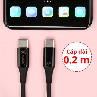 Cáp Type C - Type C 20cm Xmobile TCC04-200