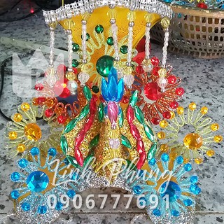 Mão Bà Đầu Cánh Mút - dành cho tượng cao 40cm (Ni 22cm)  - Ngũ sắc