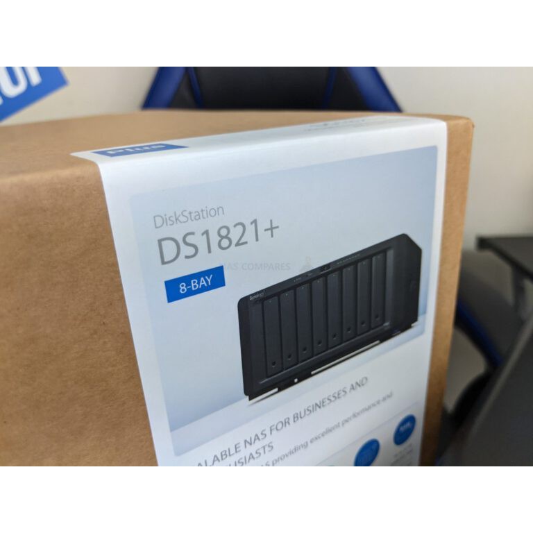 Thiết bị lưu trữ ổ cứng mạng NAS Synology DS1821+ - Hàng chính hãng