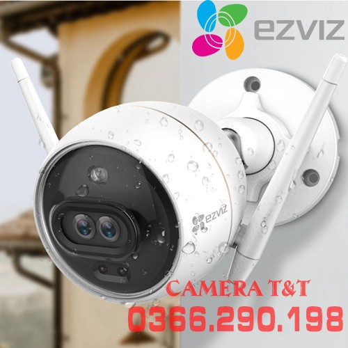 [MÀU BAN ĐÊM] C3X - CAMERA IP WIFI 1080P NGOÀI TRỜI AL THÔNG MINH EZVIZ C3X - HÀNG CHÍNH HÃNG - KÈM THẺ NHỚ | WebRaoVat - webraovat.net.vn