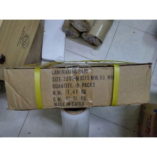 Giấy ép Plastic A4 dày 80mic