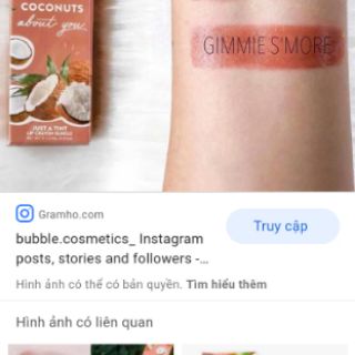 Bộ son Colourpop coconut (pass98%)