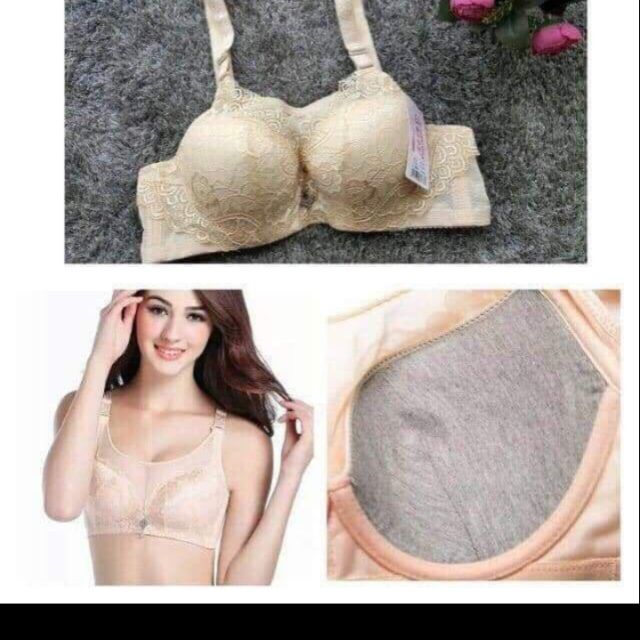 áo lót mỏng định hình ngực màng che_dây lưng to 4 móc gen mỡ lưng