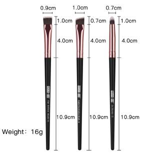 MAANGE Bộ 3 cọ trang điểm phấn mắt 5733