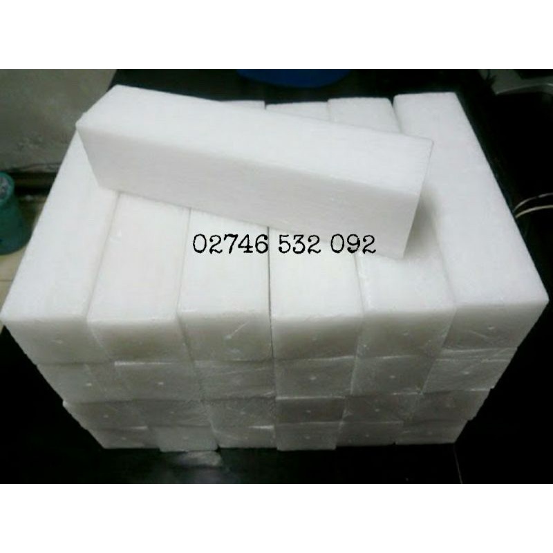 1KG Sáp Paraffin (Paraffin wax) - Malaysia - Sáp Rất Trắng Dùng Đổ Khuôn - Làm Nến Cốc Ly Hủ - Nến Tealight