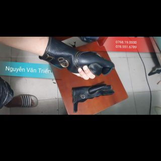 Găng tay 3 ngón da tốt dài 30cm