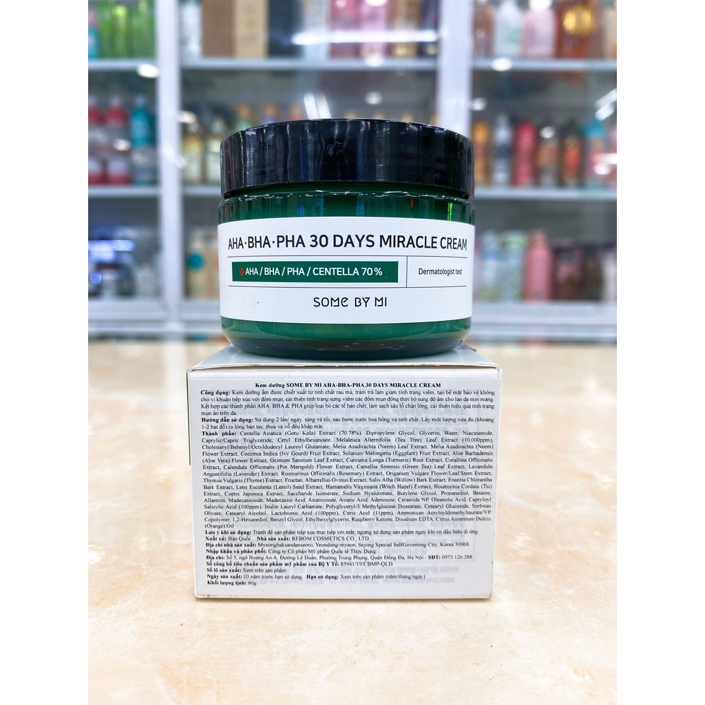 Kem Dưỡng Da Some By Mi AHA-BHA-PHA 30 Days Miracle Cream 50ml