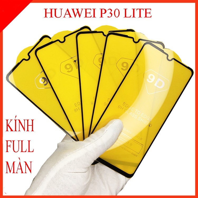 Kính Cường lực HUAWEI Y7 PRO 2018,Y7 PRO 2019,Y9 2019,NOVA 3I,NOVA 3E,P2O LITE, P2O PRO ,P3O, P30 LITE Tăng kèm giấy lau