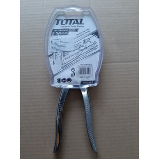 Kéo đục lỗ vải da Total THT3351