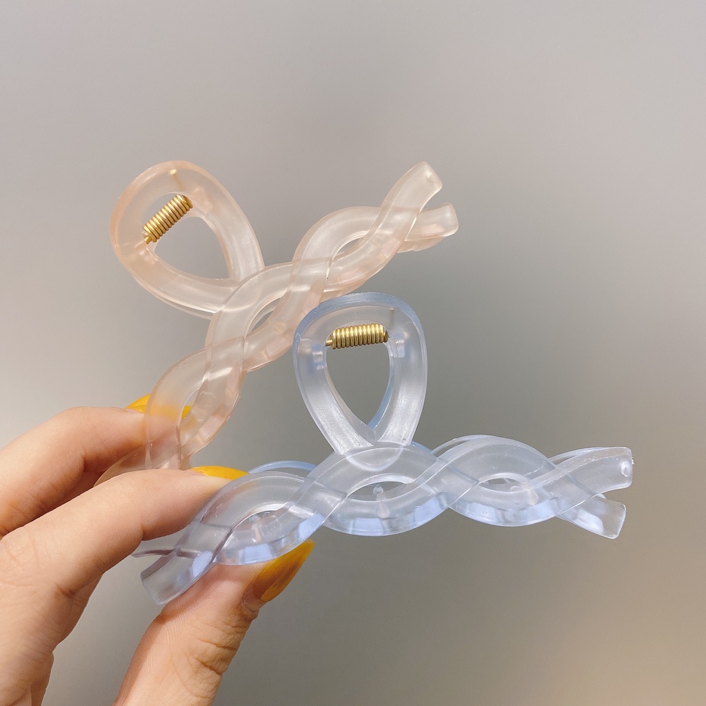 Kẹp tóc càng cua hàn quốc dạng xoắn cực xinh Tiluca KEP38