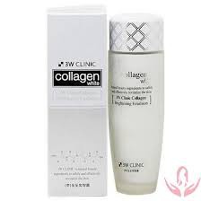 nước hoa hồng trắng da 3w clinic collagen