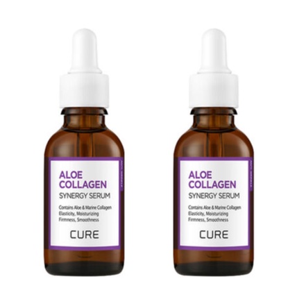 Serum chống lão hoá CURE siêu cấp ẩm, phục hồi da lão hóa giảm nếp nhăn 30G-Cure Alone collagen synergy-HEVINA VIỆT NAM