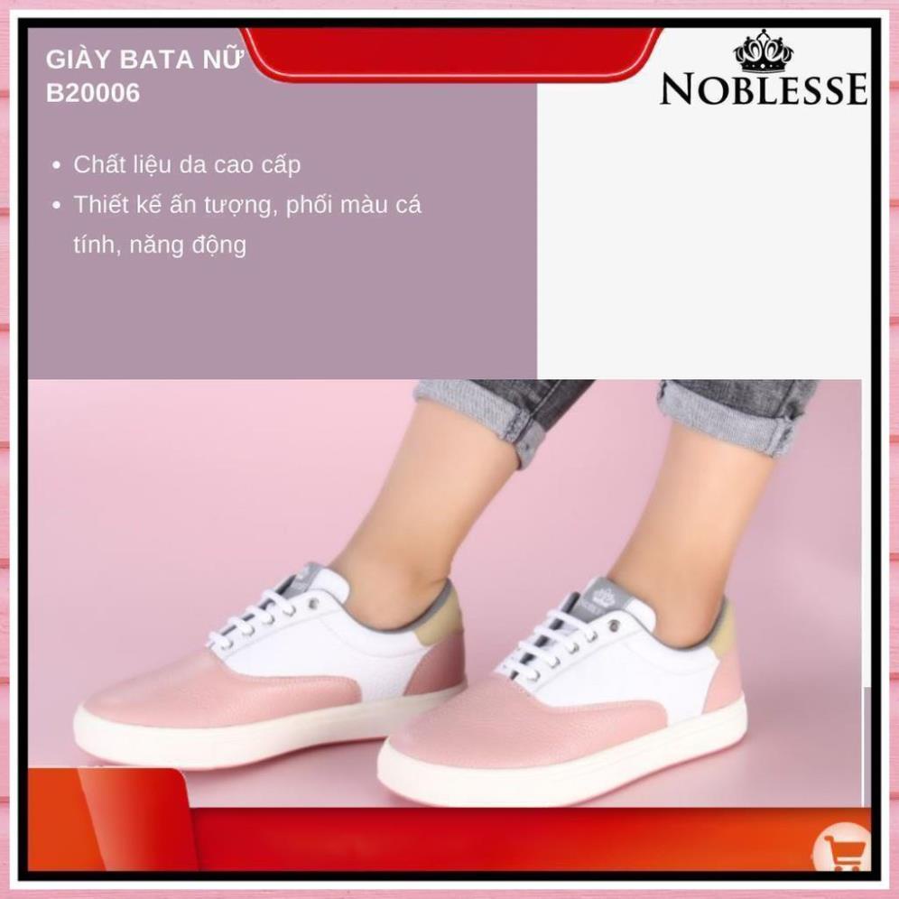 GIÀY THỂ THAO NỮ KIỂU DÁNG BATA CỔ THẤP CHÍNH HÃNG THƯƠNG HIỆU NOBLESSE B20006