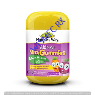 Bộ Đồ Chơi Tự Nhiên A + Vita Gummies 60 's Cho Bé