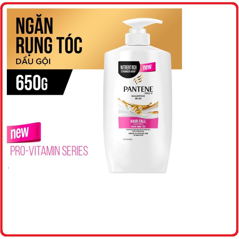 Dầu Gội PANTENE Ngăn Rụng Tóc Chai 650ml