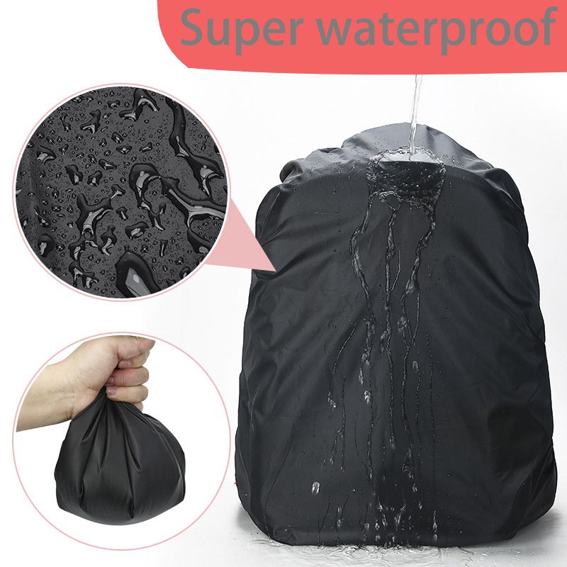 Túi trùm ba lô đi học chống thấm nước/ bụi bẩn/ mưa siêu nhẹ 35L