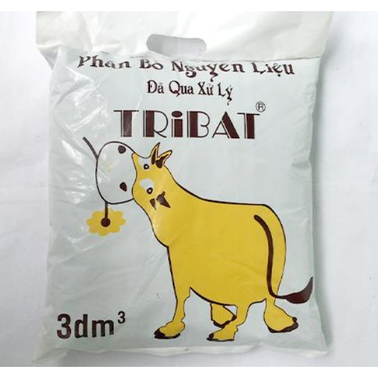 Phân bò nguyên chất Tribat 3 dm3