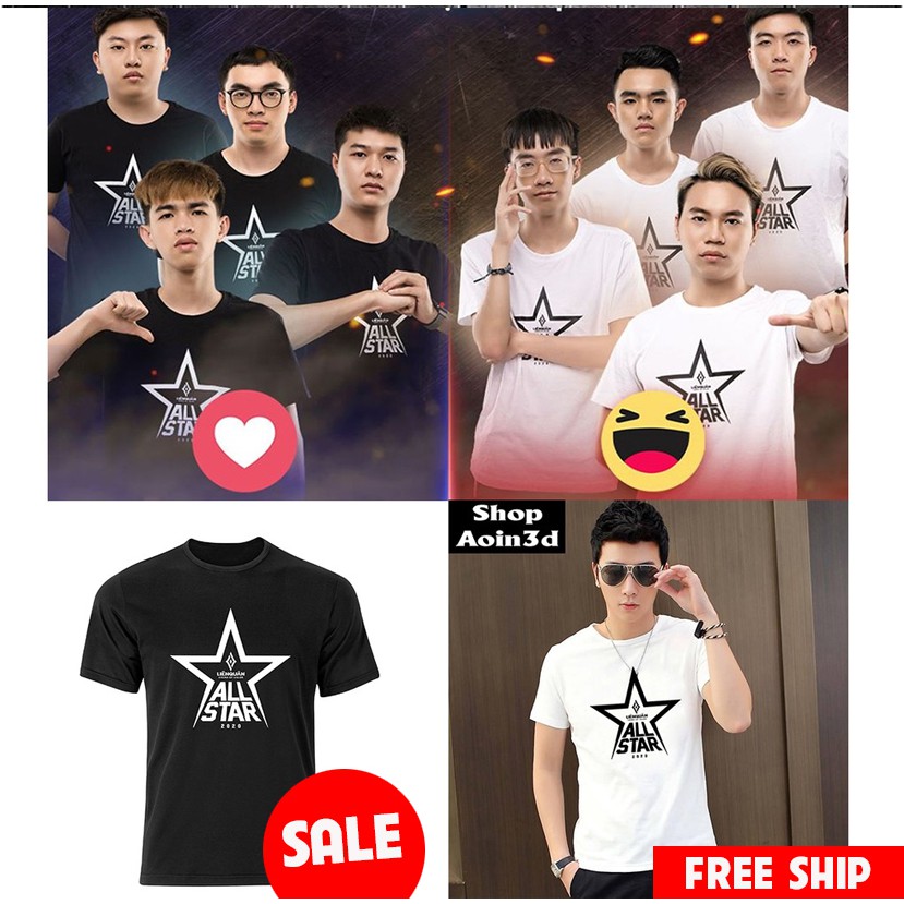 🔥HOT🔥 🔥FLASH SALE🔥 Áo Liên quân team Allstar 2020 đẹp giá siêu rẻ