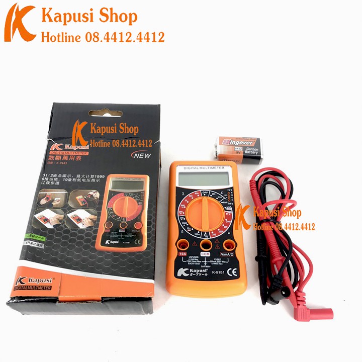 Đồng hồ vạn năng điện tử kapusi