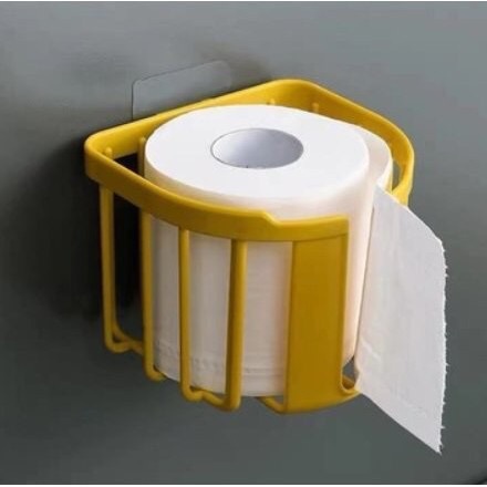Giỏ đựng giấy vệ sinh dán tường, giỏ treo tường đựng khăn giấy phòng tắm