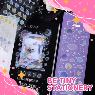 Sticker trang trí Decor Toploader - 2 tấm 1 set - Be Tiny Stationery