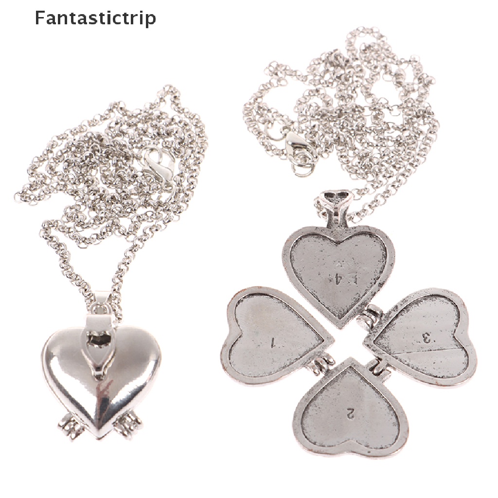 Vòng Tay 4 Lớp Mặt Trái Tim Phong Cách Vintage