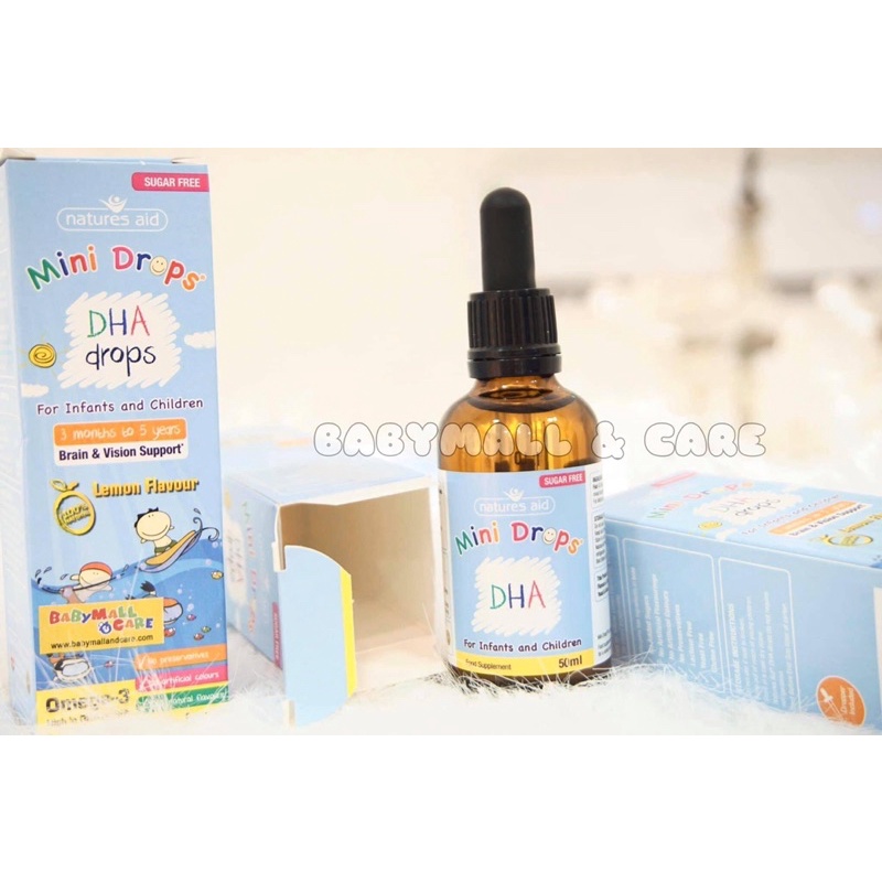 DHA Drops Vị Chanh dạng Nhỏ Giọt 50ml
